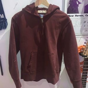 Mens Vintage GAP Maroon Hoodie (S)
